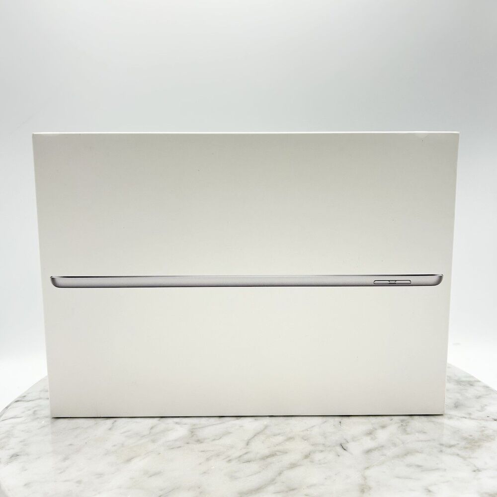 Apple iPad 9th Generation 64GB Silver WiFi BOX ONLY With Paper Inserts (NO IPAD)